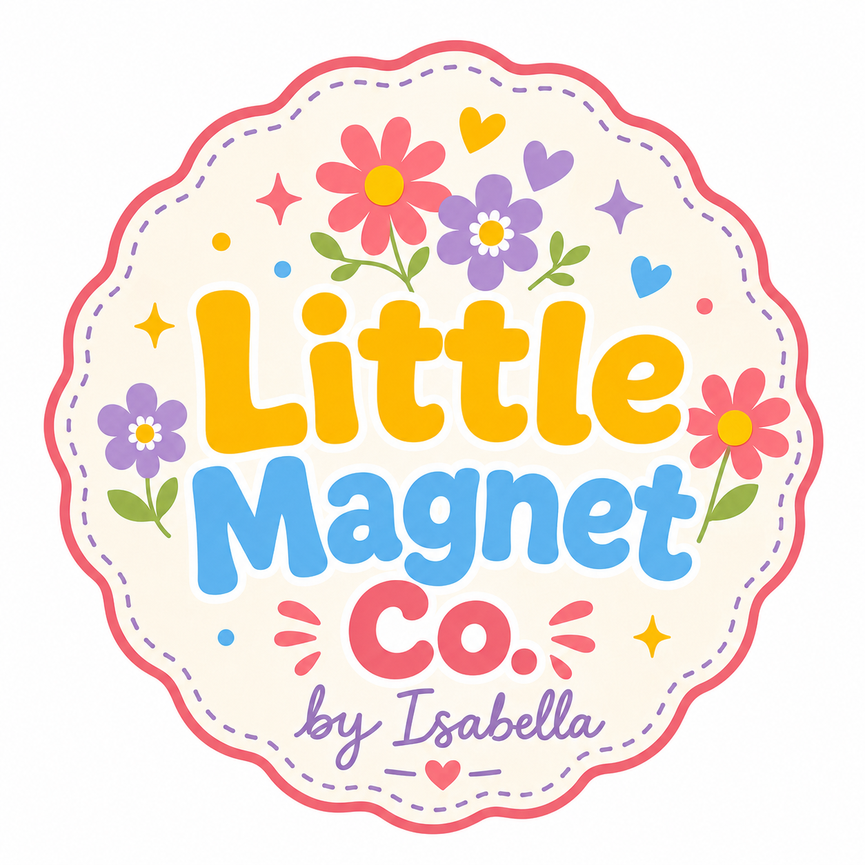 Little Magnet Co. by Isabella Logo